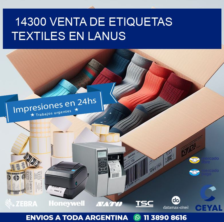 14300 VENTA DE ETIQUETAS TEXTILES EN LANUS