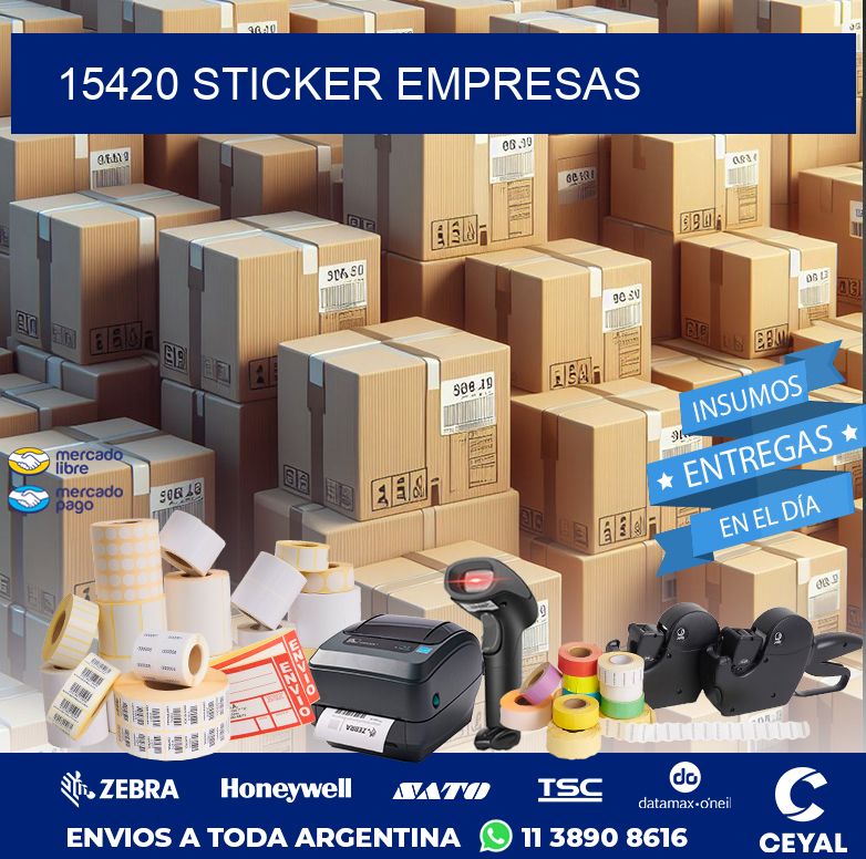 15420 STICKER EMPRESAS