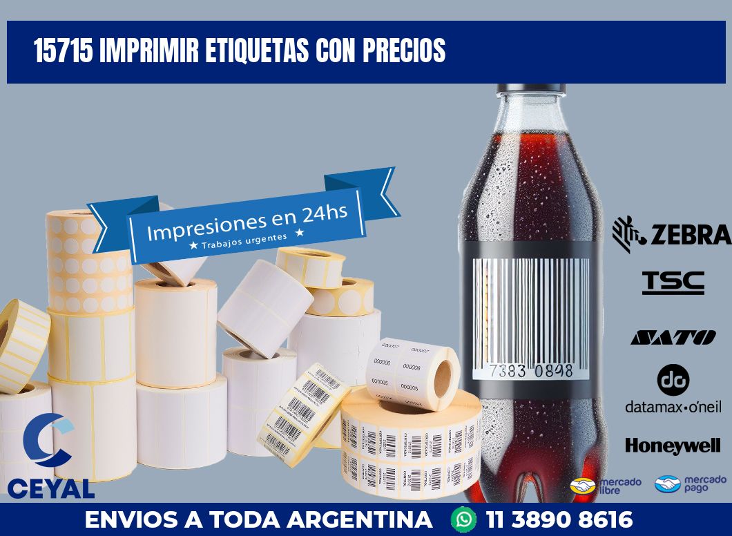 15715 IMPRIMIR ETIQUETAS CON PRECIOS