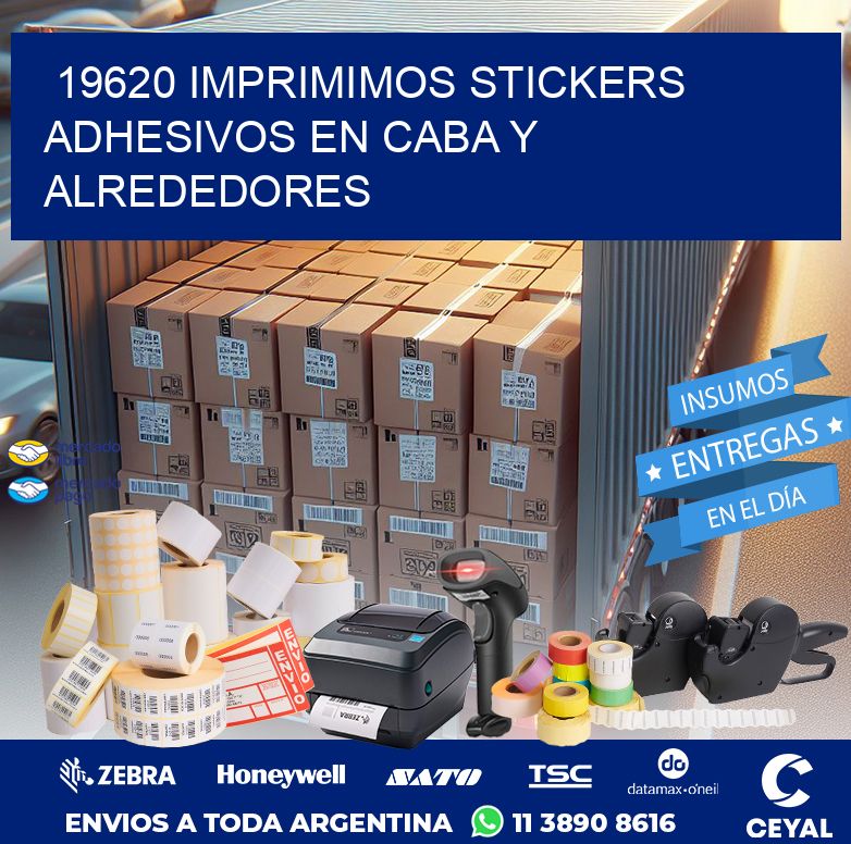 19620 IMPRIMIMOS STICKERS ADHESIVOS EN CABA Y ALREDEDORES