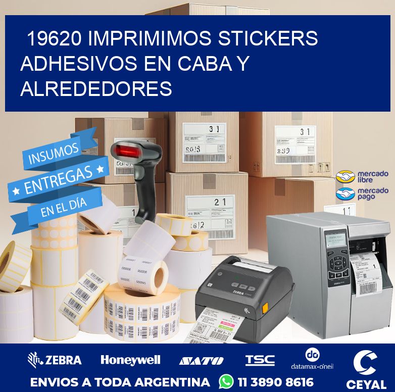 19620 IMPRIMIMOS STICKERS ADHESIVOS EN CABA Y ALREDEDORES