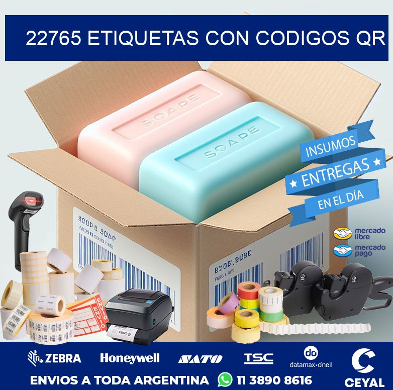 22765 ETIQUETAS CON CODIGOS QR