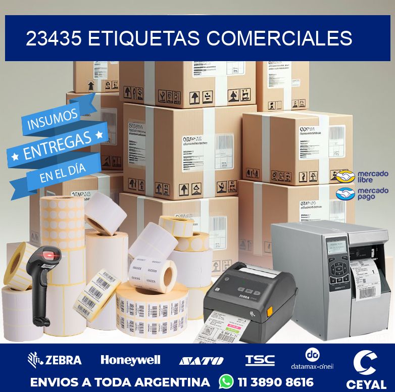 23435 ETIQUETAS COMERCIALES