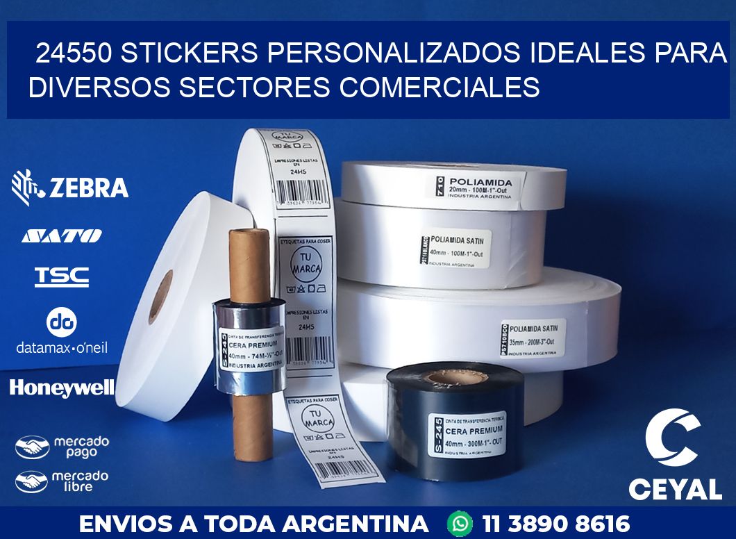 24550 STICKERS PERSONALIZADOS IDEALES PARA DIVERSOS SECTORES COMERCIALES