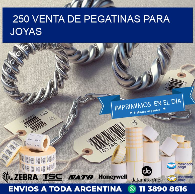 250 VENTA DE PEGATINAS PARA JOYAS