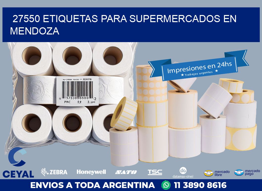 27550 ETIQUETAS PARA SUPERMERCADOS EN MENDOZA