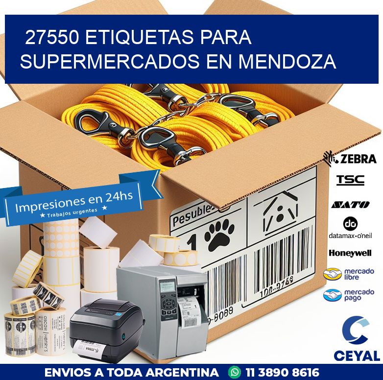 27550 ETIQUETAS PARA SUPERMERCADOS EN MENDOZA