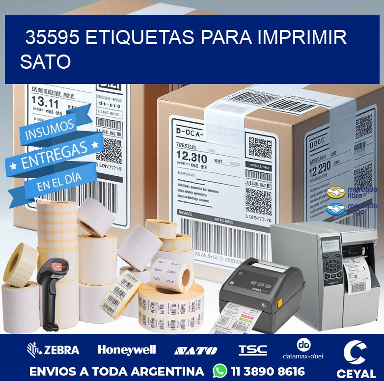 35595 ETIQUETAS PARA IMPRIMIR SATO
