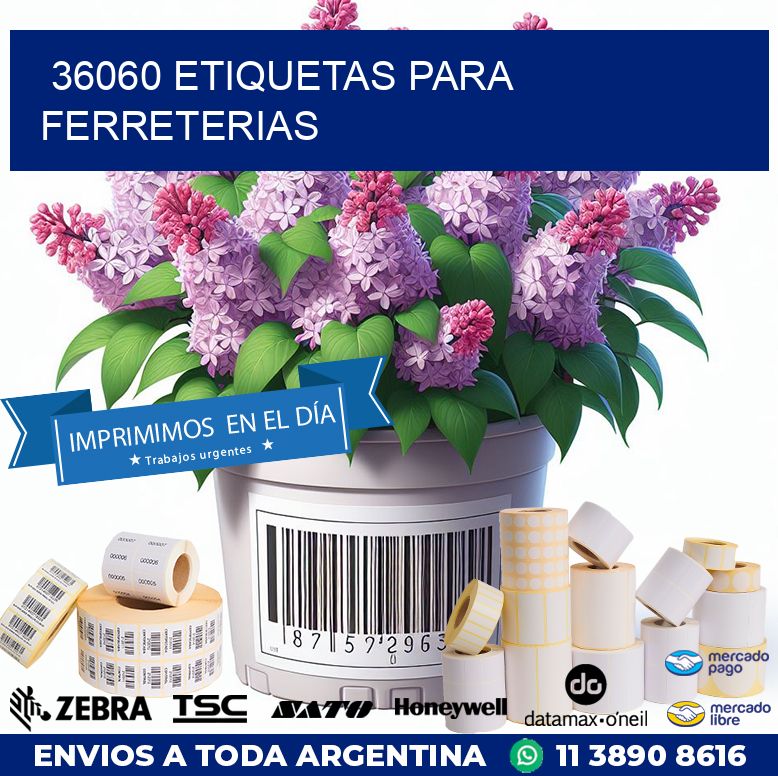 36060 ETIQUETAS PARA FERRETERIAS