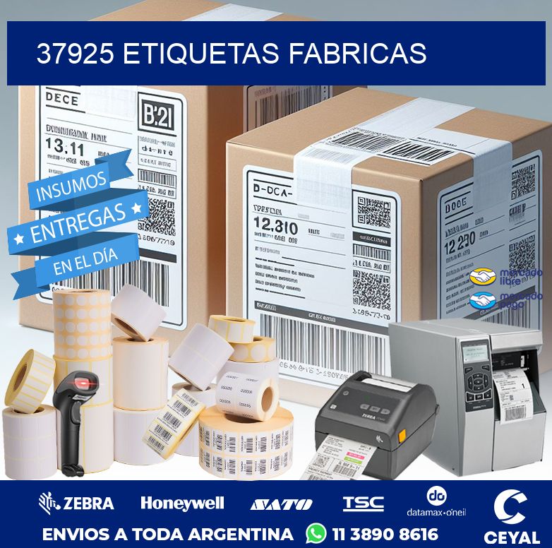 37925 ETIQUETAS FABRICAS