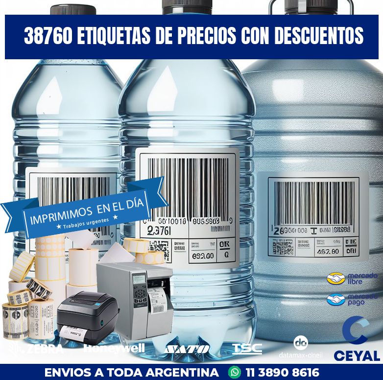 38760 ETIQUETAS DE PRECIOS CON DESCUENTOS