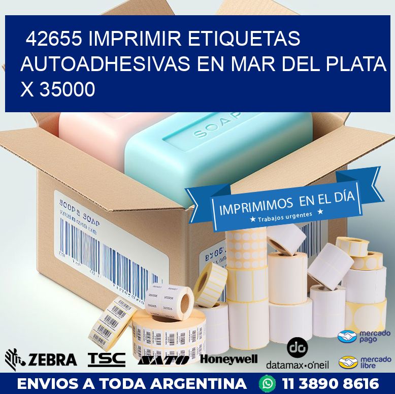 42655 IMPRIMIR ETIQUETAS AUTOADHESIVAS EN MAR DEL PLATA X 35000