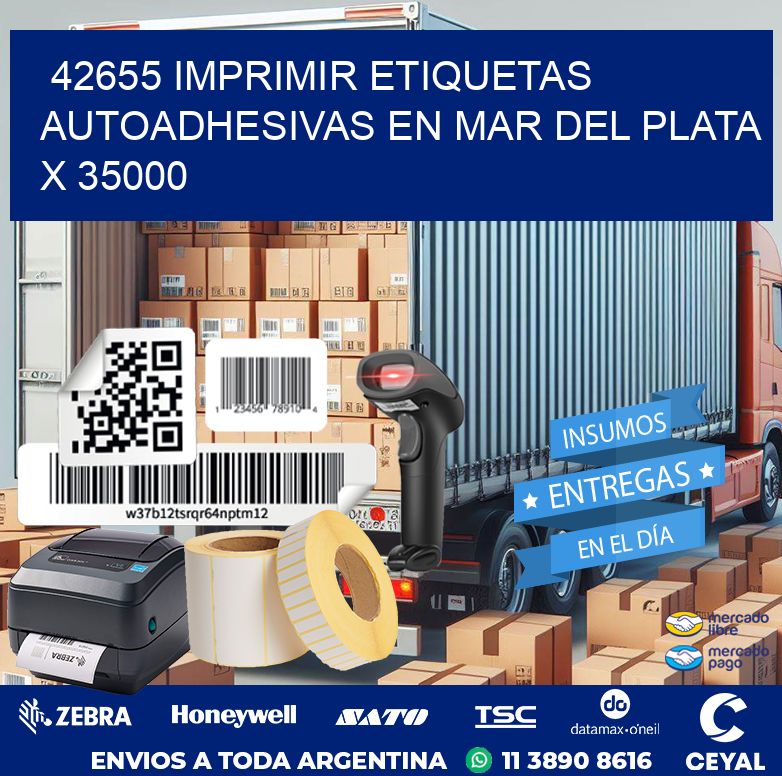 42655 IMPRIMIR ETIQUETAS AUTOADHESIVAS EN MAR DEL PLATA X 35000