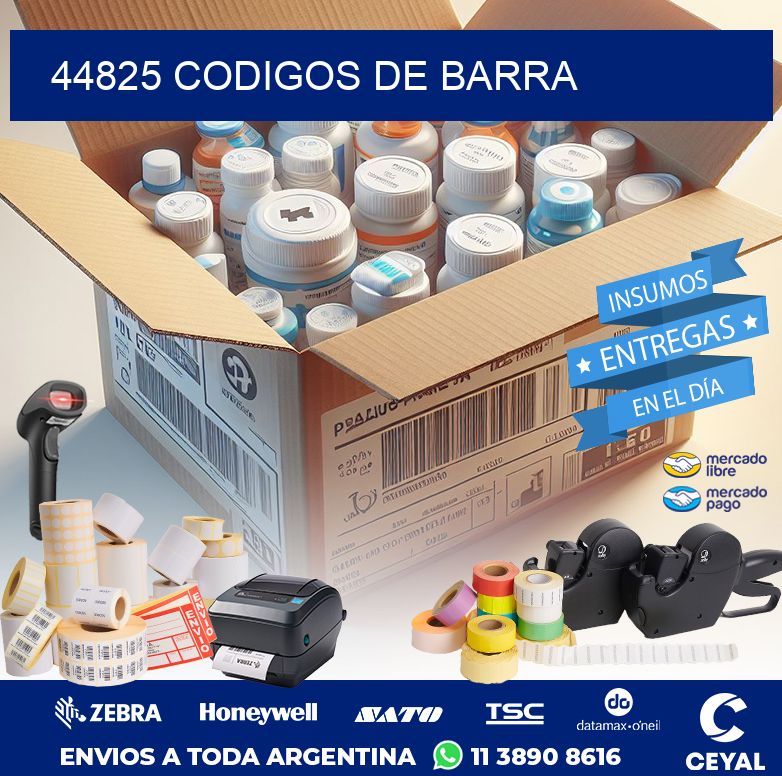 44825 CODIGOS DE BARRA