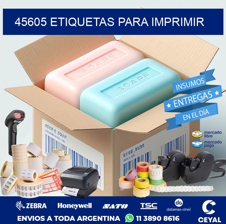 45605 ETIQUETAS PARA IMPRIMIR