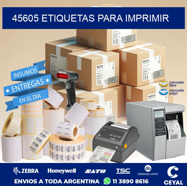 45605 ETIQUETAS PARA IMPRIMIR