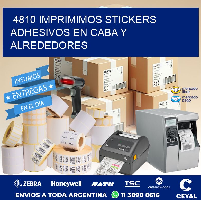 4810 IMPRIMIMOS STICKERS ADHESIVOS EN CABA Y ALREDEDORES