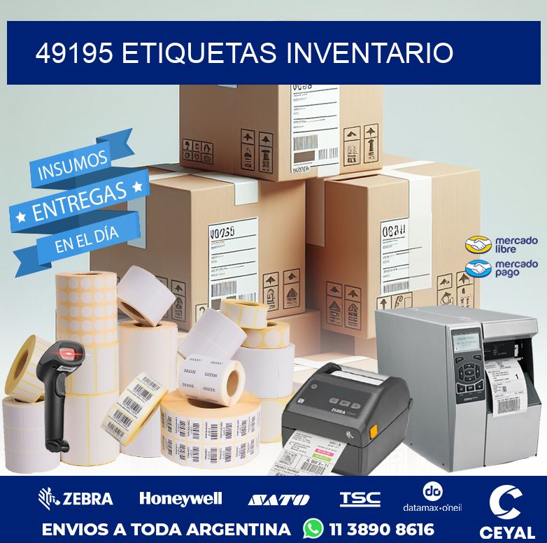 49195 ETIQUETAS INVENTARIO