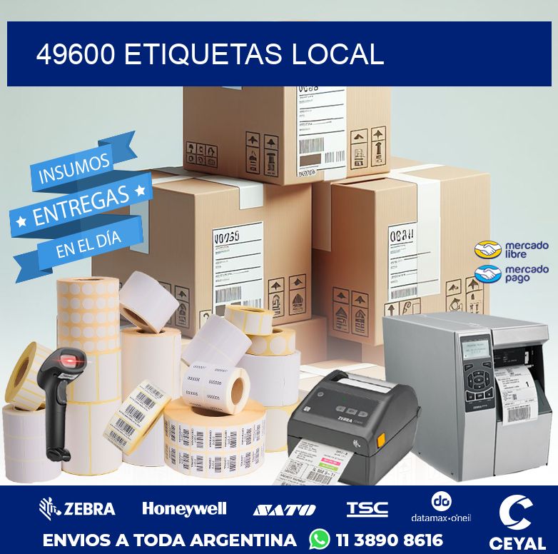 49600 ETIQUETAS LOCAL