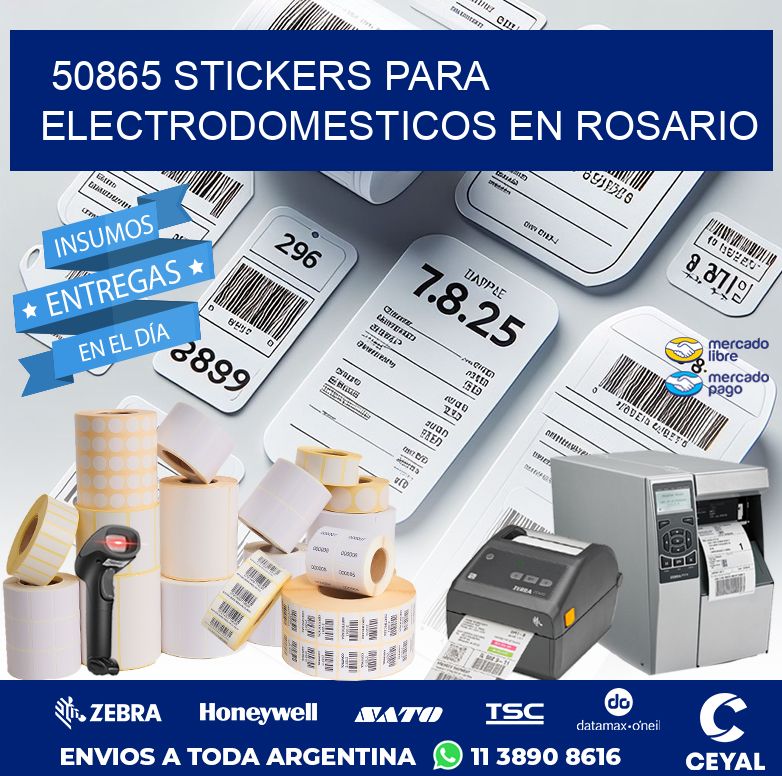 50865 STICKERS PARA ELECTRODOMESTICOS EN ROSARIO