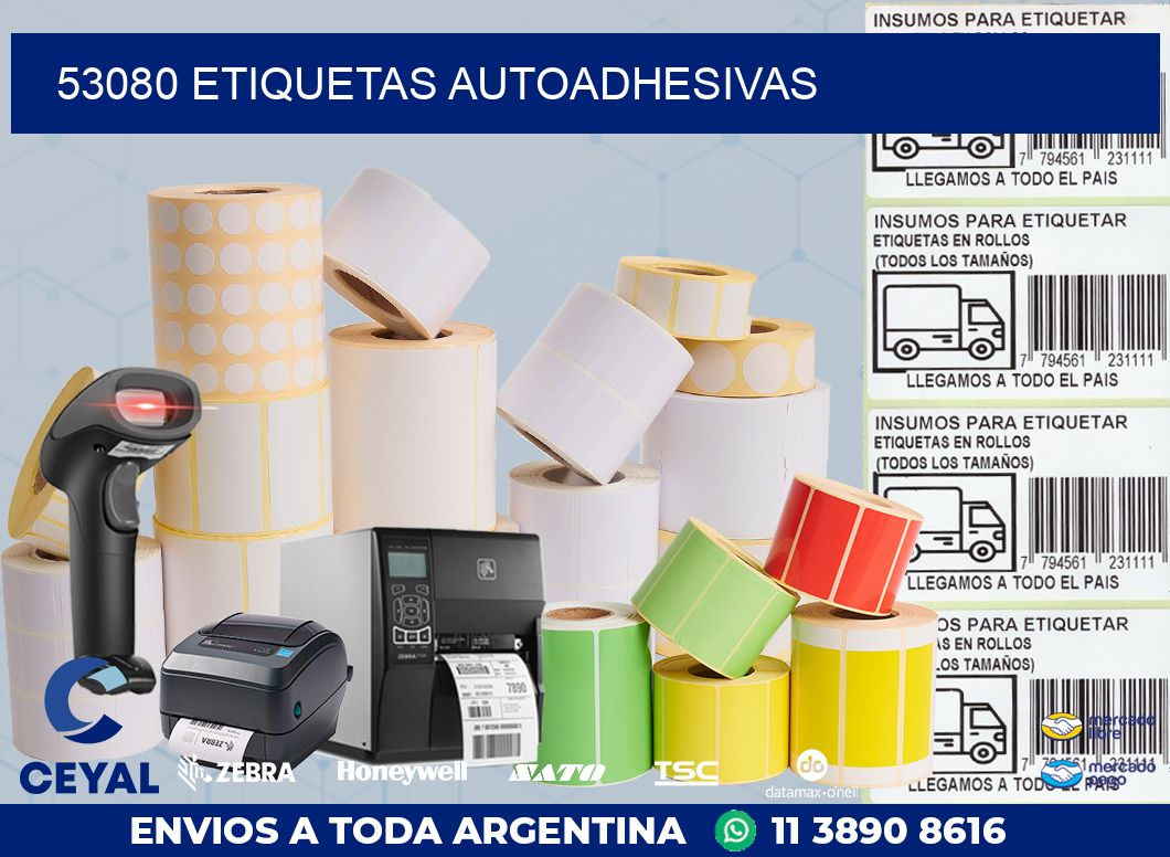 53080 ETIQUETAS AUTOADHESIVAS