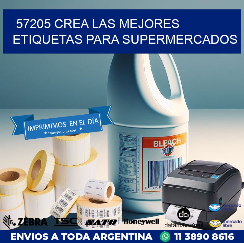 57205 CREA LAS MEJORES ETIQUETAS PARA SUPERMERCADOS