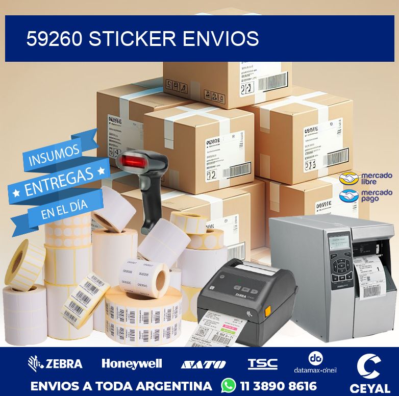 59260 STICKER ENVIOS