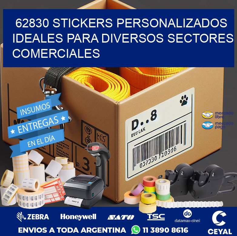 62830 STICKERS PERSONALIZADOS IDEALES PARA DIVERSOS SECTORES COMERCIALES