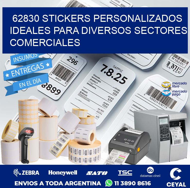 62830 STICKERS PERSONALIZADOS IDEALES PARA DIVERSOS SECTORES COMERCIALES