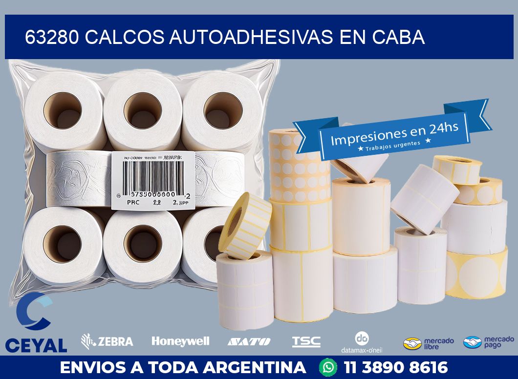 63280 CALCOS AUTOADHESIVAS EN CABA