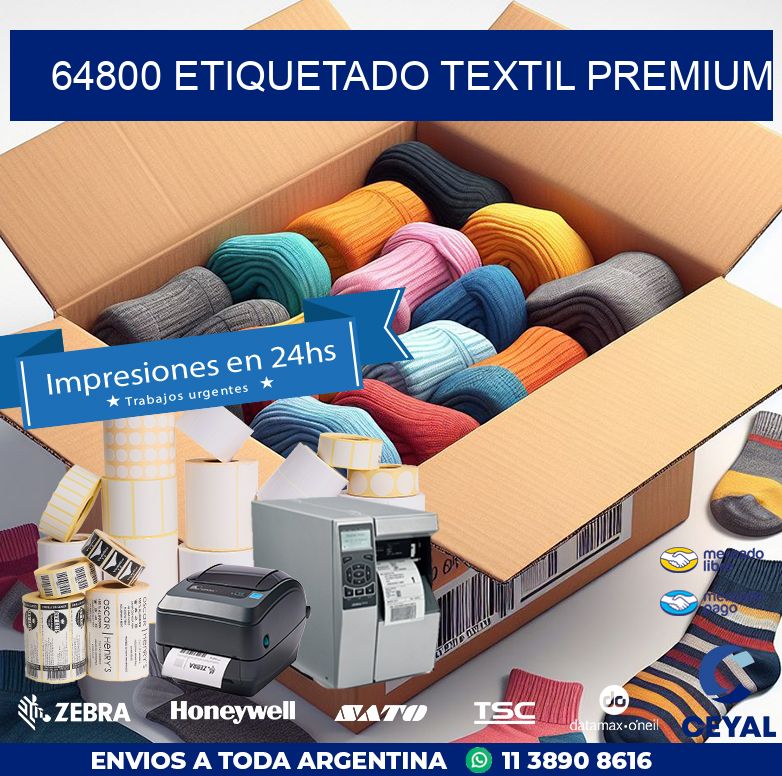 64800 ETIQUETADO TEXTIL PREMIUM