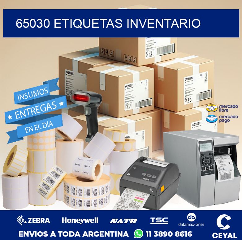 65030 ETIQUETAS INVENTARIO