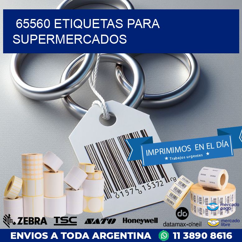 65560 ETIQUETAS PARA SUPERMERCADOS