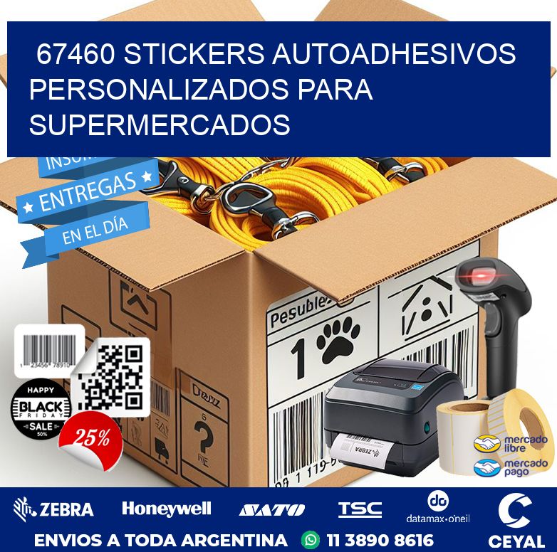 67460 STICKERS AUTOADHESIVOS PERSONALIZADOS PARA SUPERMERCADOS