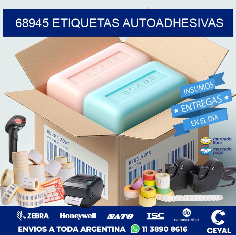 68945 ETIQUETAS AUTOADHESIVAS