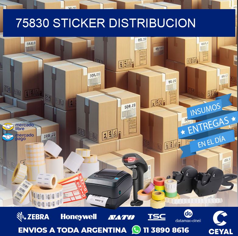 75830 STICKER DISTRIBUCION