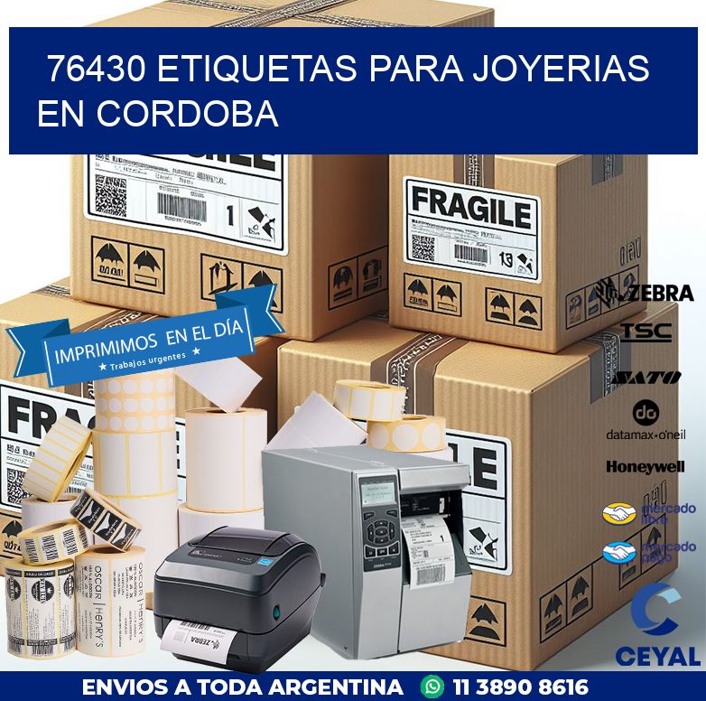76430 ETIQUETAS PARA JOYERIAS EN CORDOBA