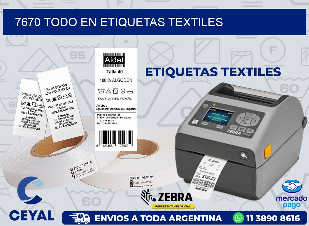 7670 TODO EN ETIQUETAS TEXTILES