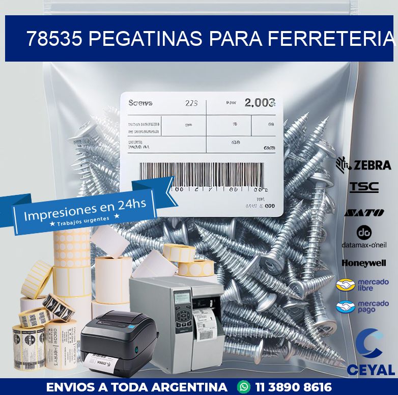 78535 PEGATINAS PARA FERRETERIA