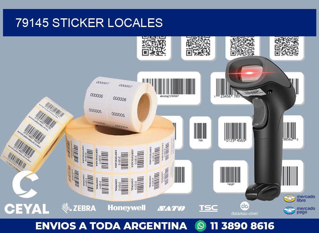 79145 STICKER LOCALES