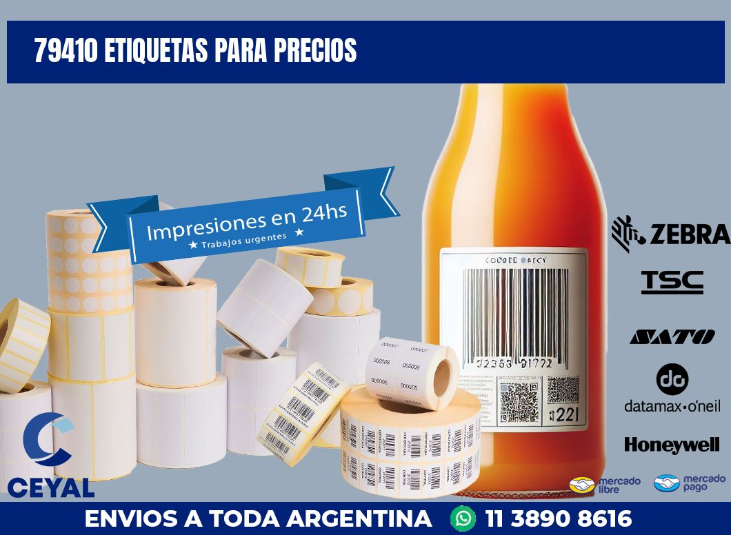 79410 ETIQUETAS PARA PRECIOS