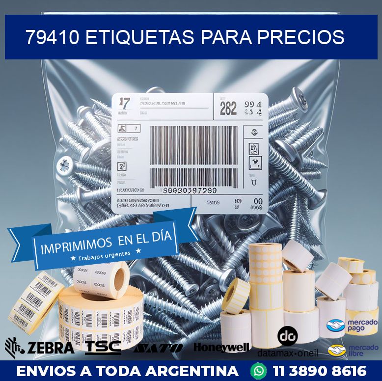 79410 ETIQUETAS PARA PRECIOS