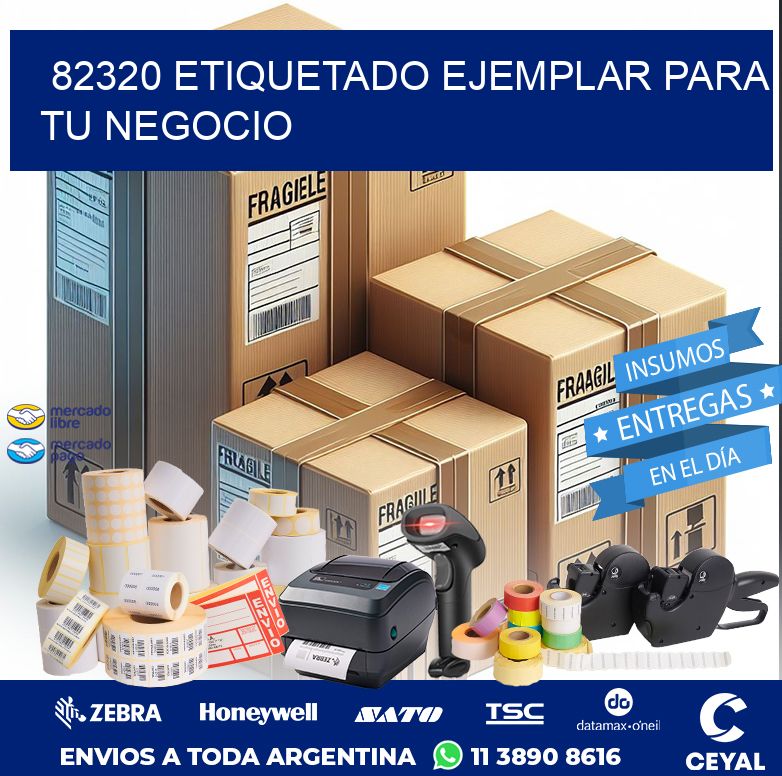 82320 ETIQUETADO EJEMPLAR PARA TU NEGOCIO