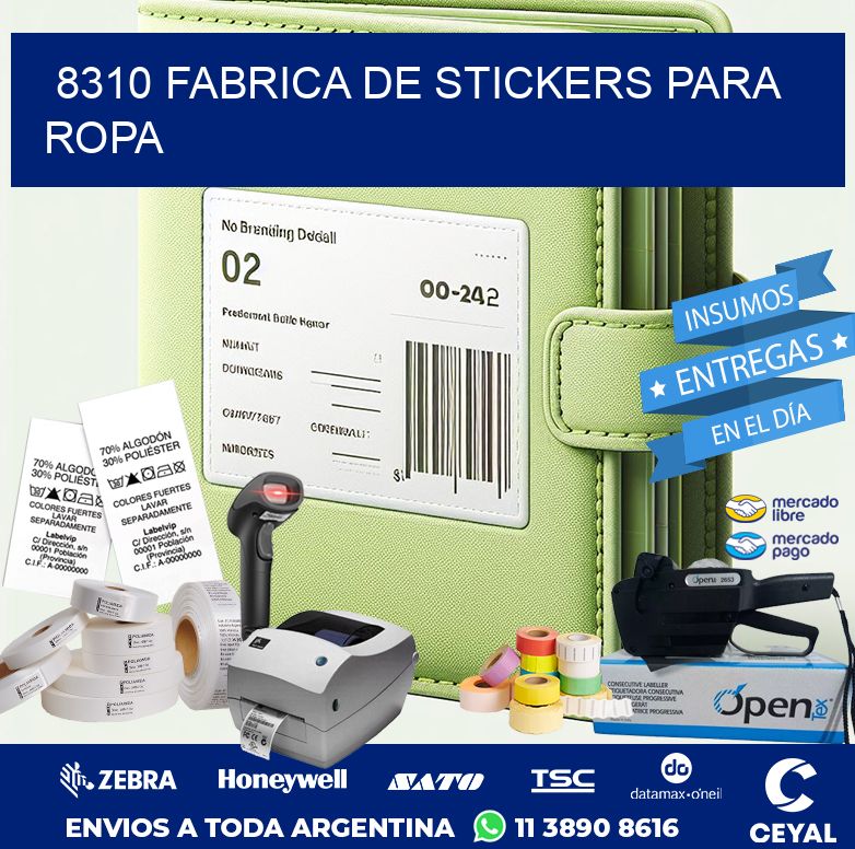 8310 FABRICA DE STICKERS PARA ROPA
