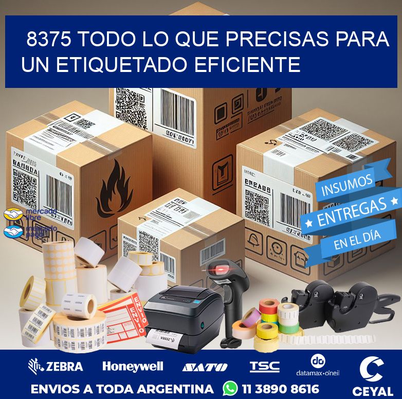 8375 TODO LO QUE PRECISAS PARA UN ETIQUETADO EFICIENTE