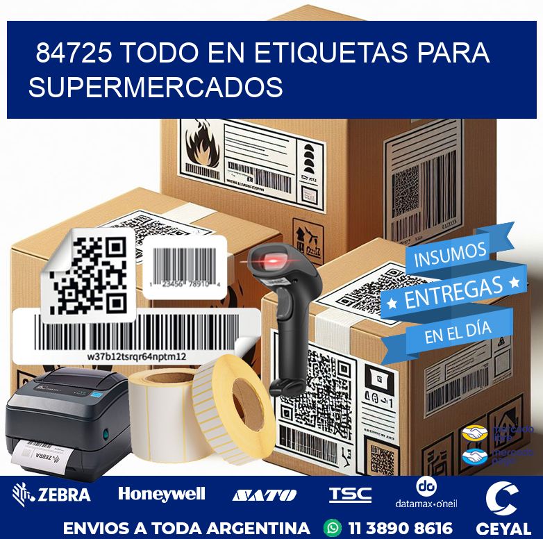 84725 TODO EN ETIQUETAS PARA SUPERMERCADOS