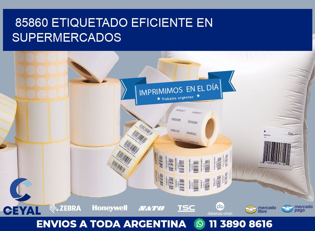 85860 ETIQUETADO EFICIENTE EN SUPERMERCADOS
