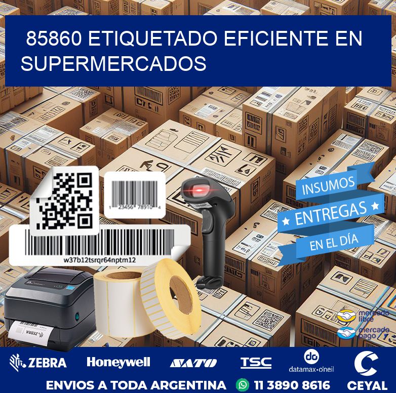 85860 ETIQUETADO EFICIENTE EN SUPERMERCADOS