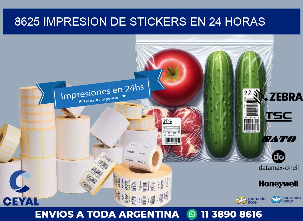 8625 IMPRESION DE STICKERS EN 24 HORAS