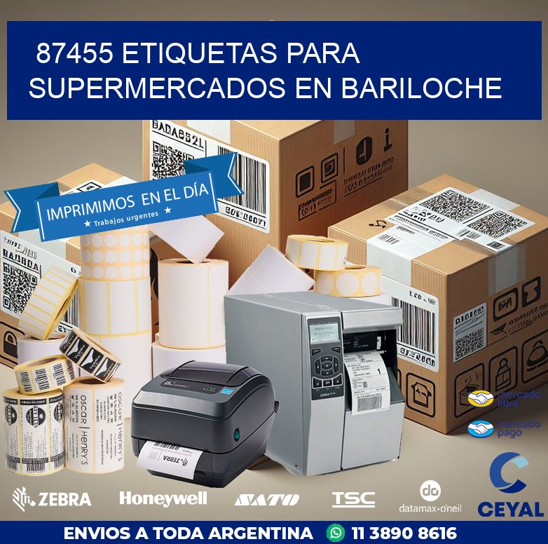 87455 ETIQUETAS PARA SUPERMERCADOS EN BARILOCHE